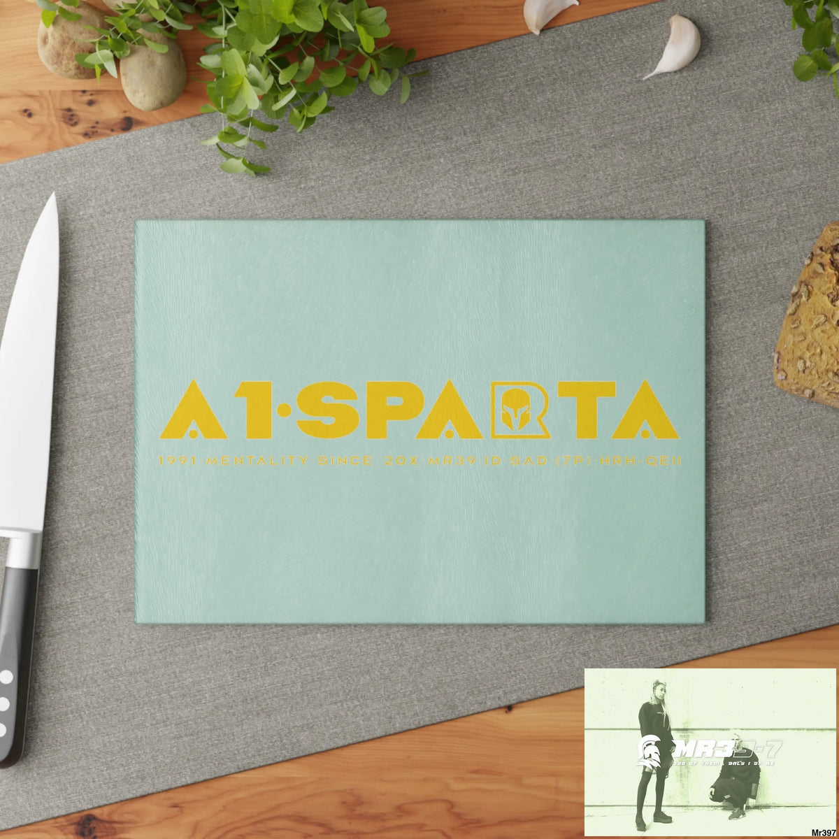 A1-Sparta Glass Cutting Board Home Decor