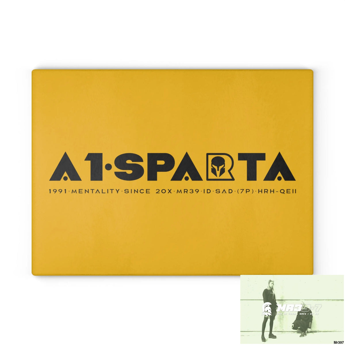 A1- Sparta Glass Cutting Board Home Decor