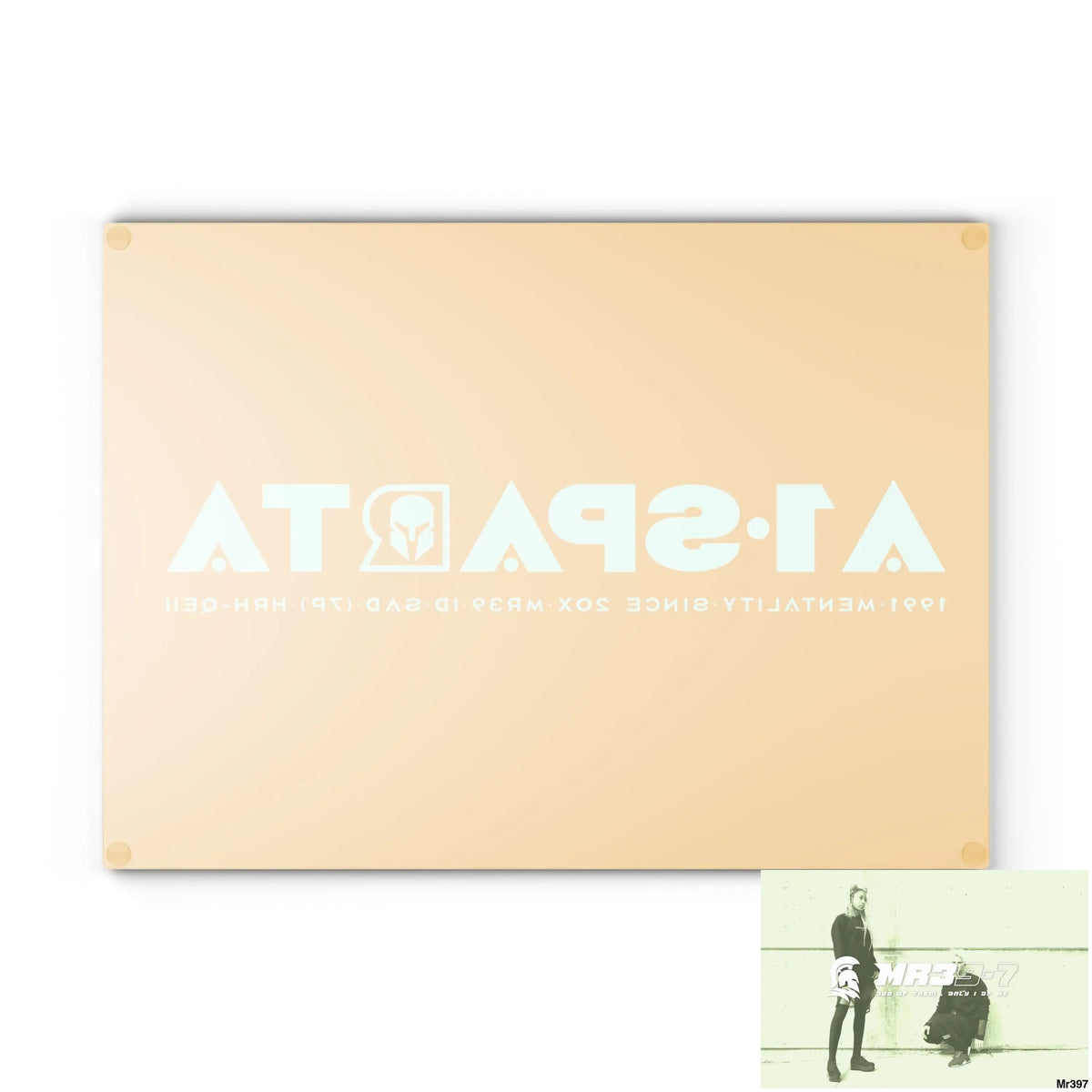 A1- Sparta Glass Cutting Board Home Decor