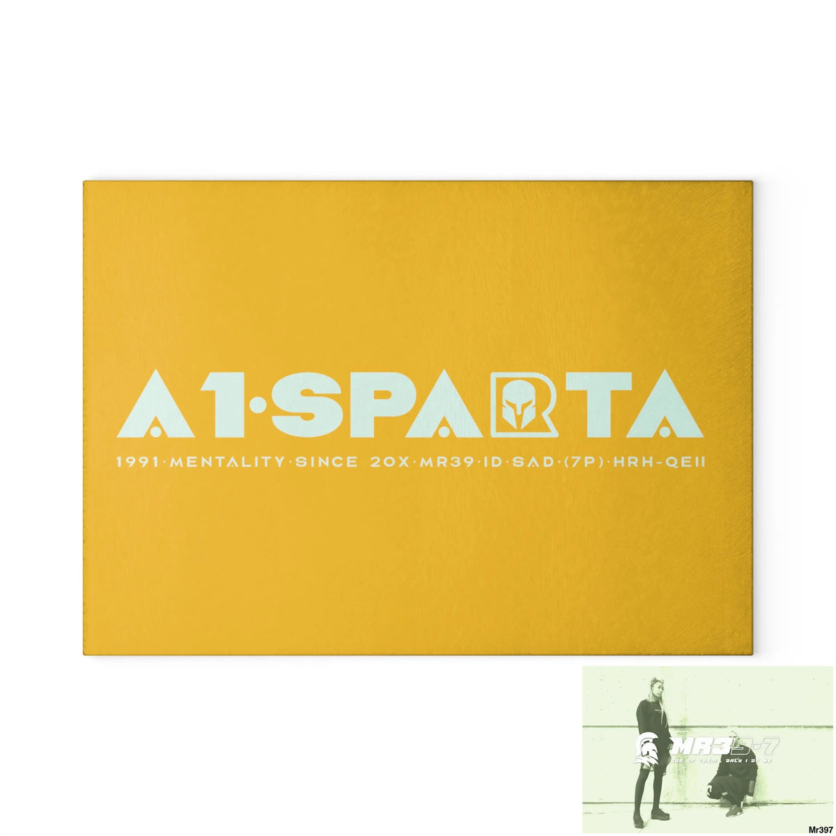 A1- Sparta Glass Cutting Board Home Decor