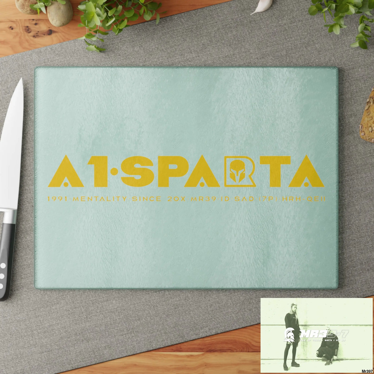 A1-Sparta Glass Cutting Board Home Decor