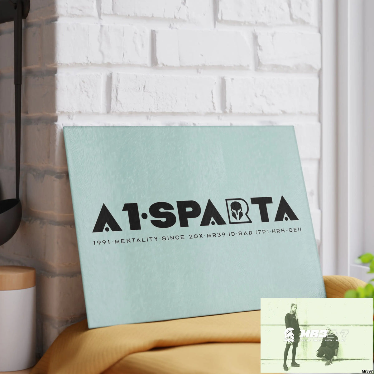 A1- Sparta Glass Cutting Board Home Decor