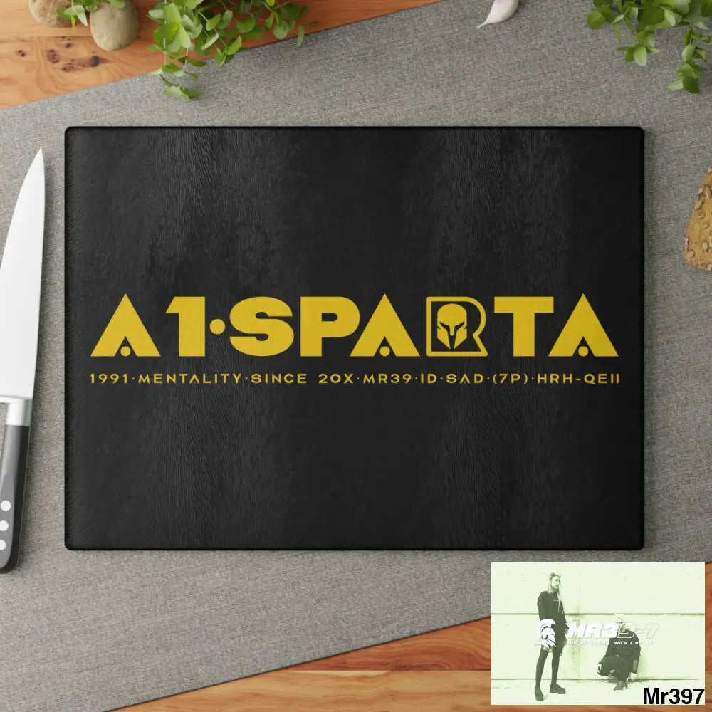 A1-Sparta Glass Cutting Board Home Decor