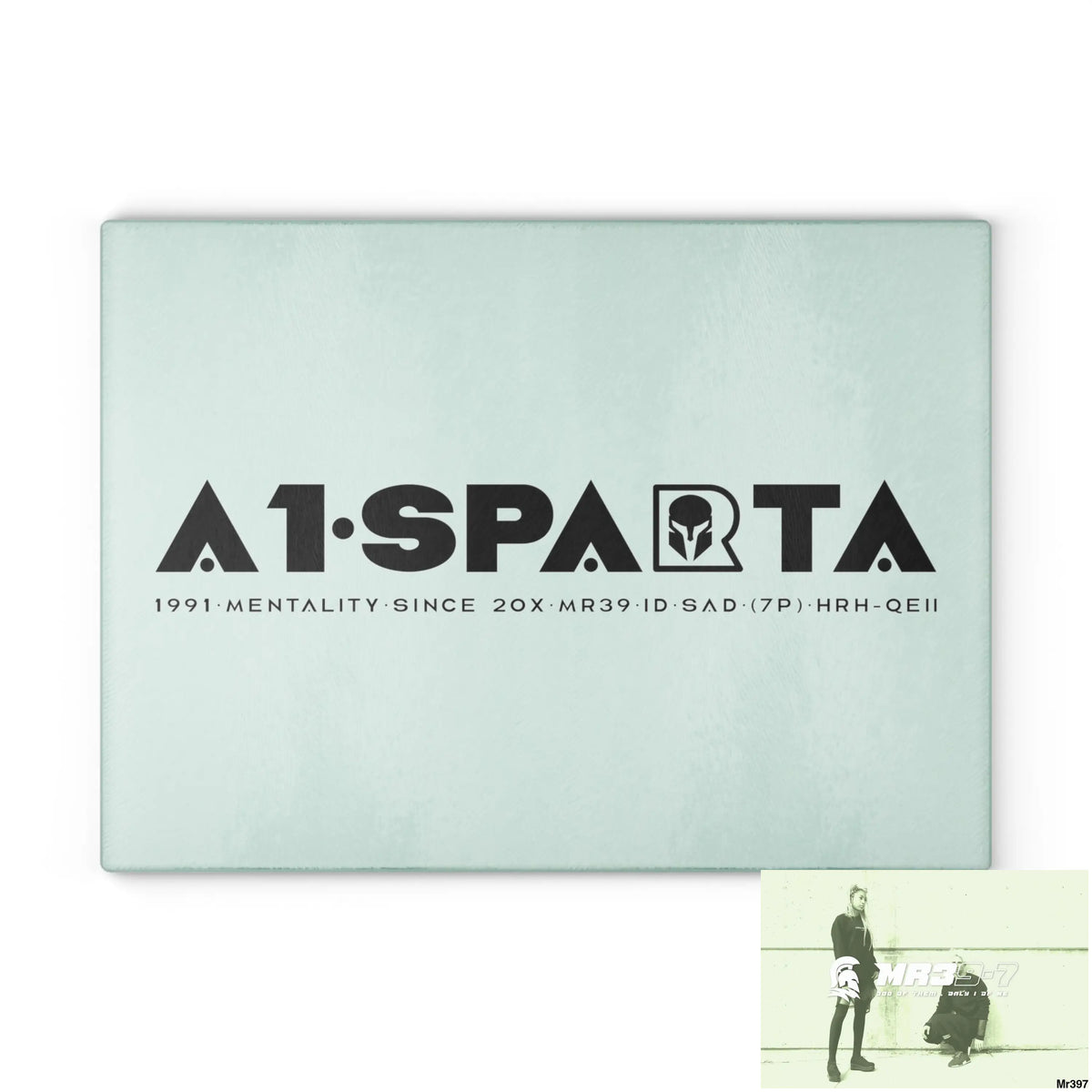 A1- Sparta Glass Cutting Board Home Decor