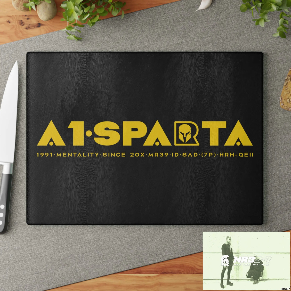 A1-Sparta Glass Cutting Board Home Decor