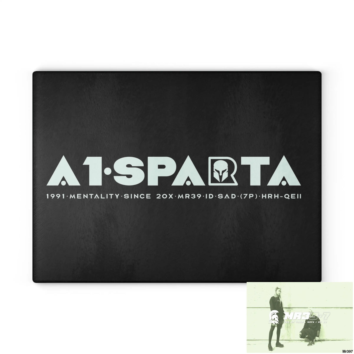 A1- Sparta Glass Cutting Board Home Decor