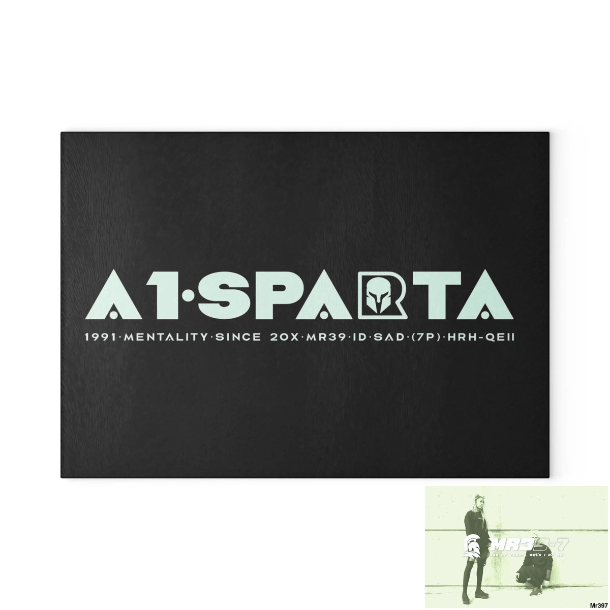 A1- Sparta Glass Cutting Board Home Decor