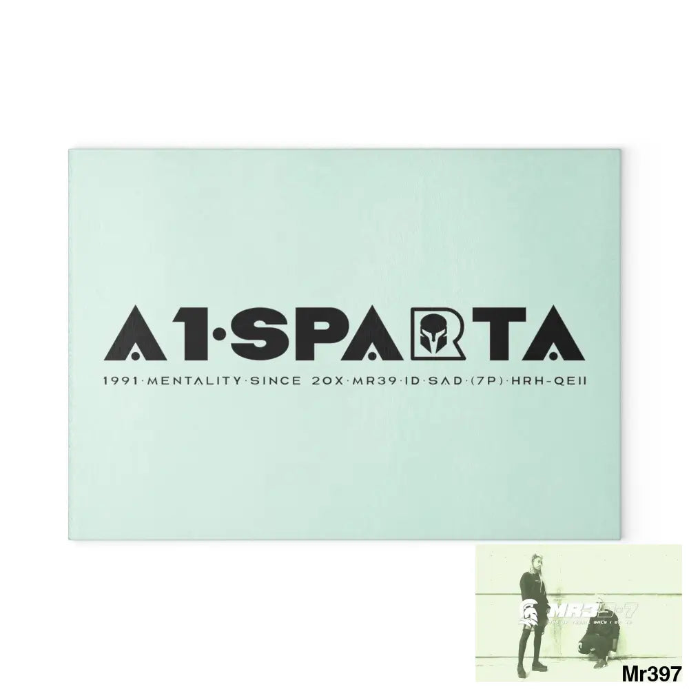 A1- Sparta Glass Cutting Board Home Decor