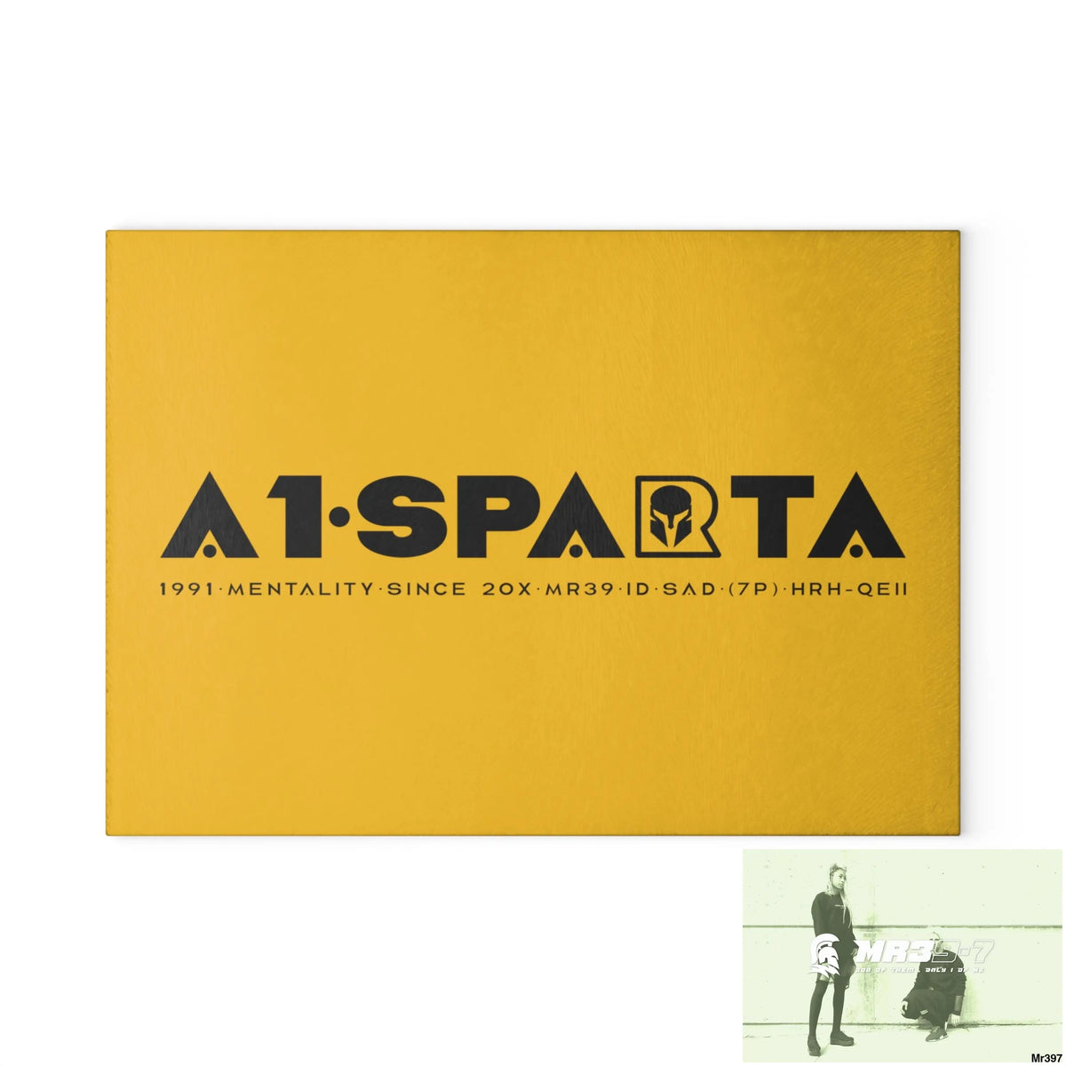 A1- Sparta Glass Cutting Board Home Decor