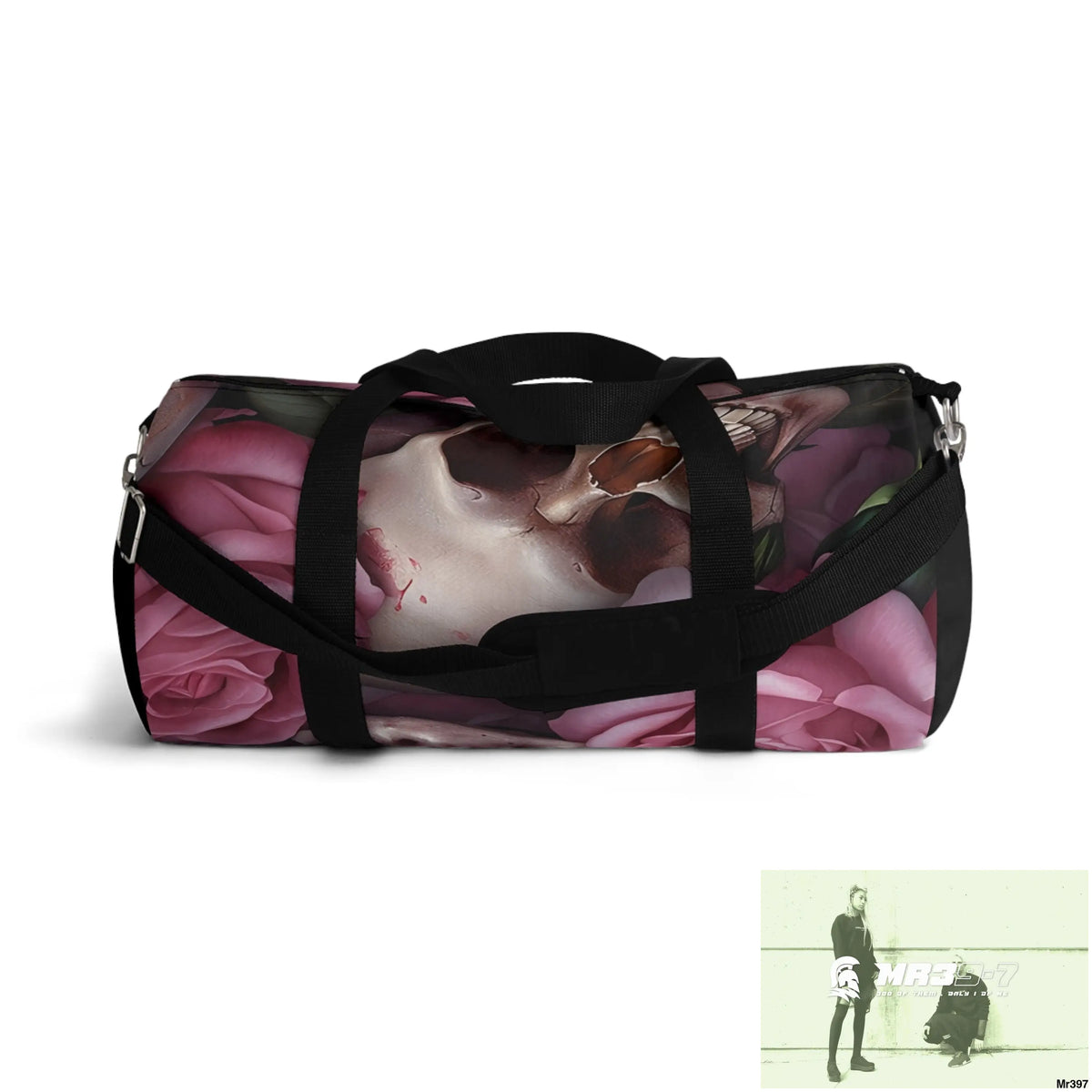 A1- Sparta Gothic Skulls & Roses Duffel Bag Bags