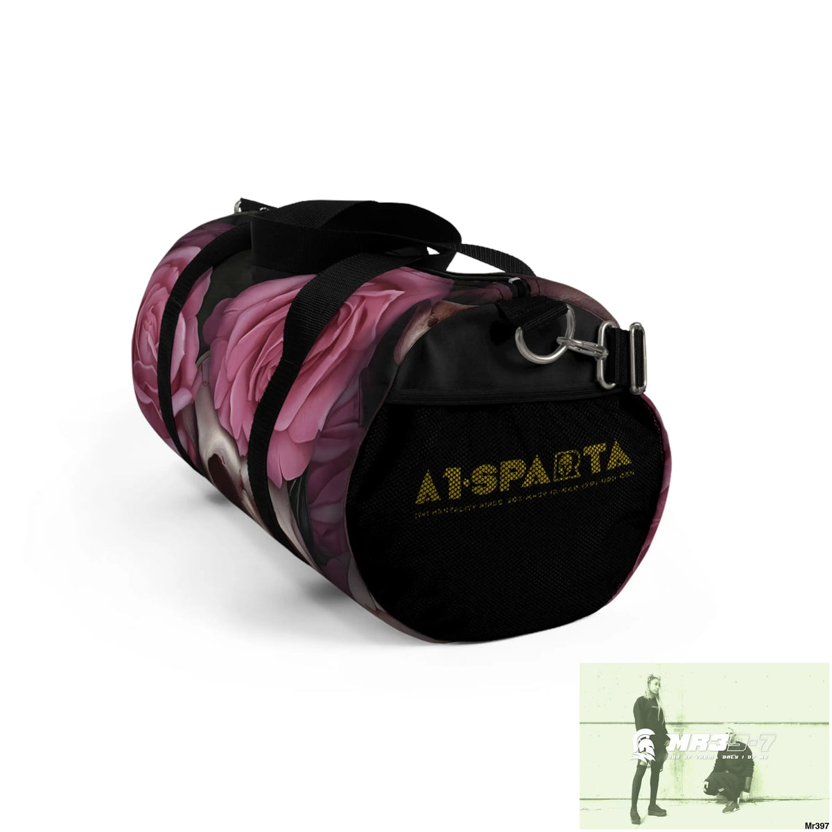 A1- Sparta Gothic Skulls & Roses Duffel Bag Bags