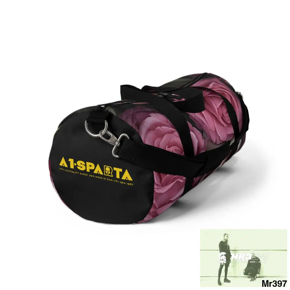 A1- Sparta Gothic Skulls & Roses Duffel Bag Bags