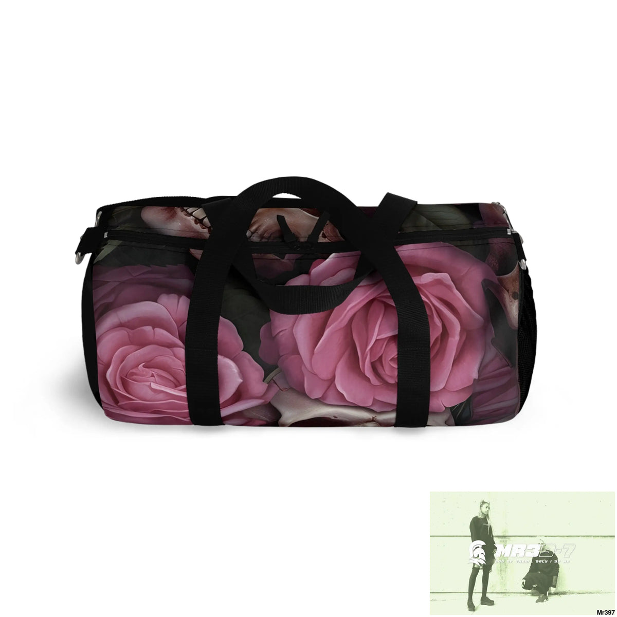 A1- Sparta Gothic Skulls & Roses Duffel Bag Bags