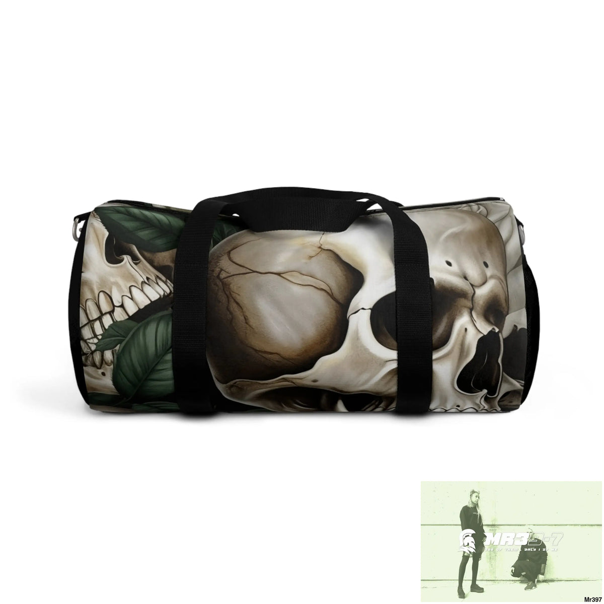 A1- Sparta Gothic Skulls & Roses Duffel Bag Small Bags