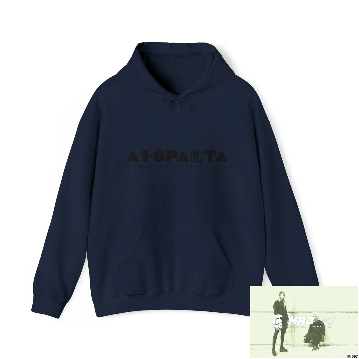 A1-Sparta Gwynedd 20X-12 Can I have my drugs back please + Fk off Heavy Blend™ Hooded Sweatshirt Navy / S Hoodie