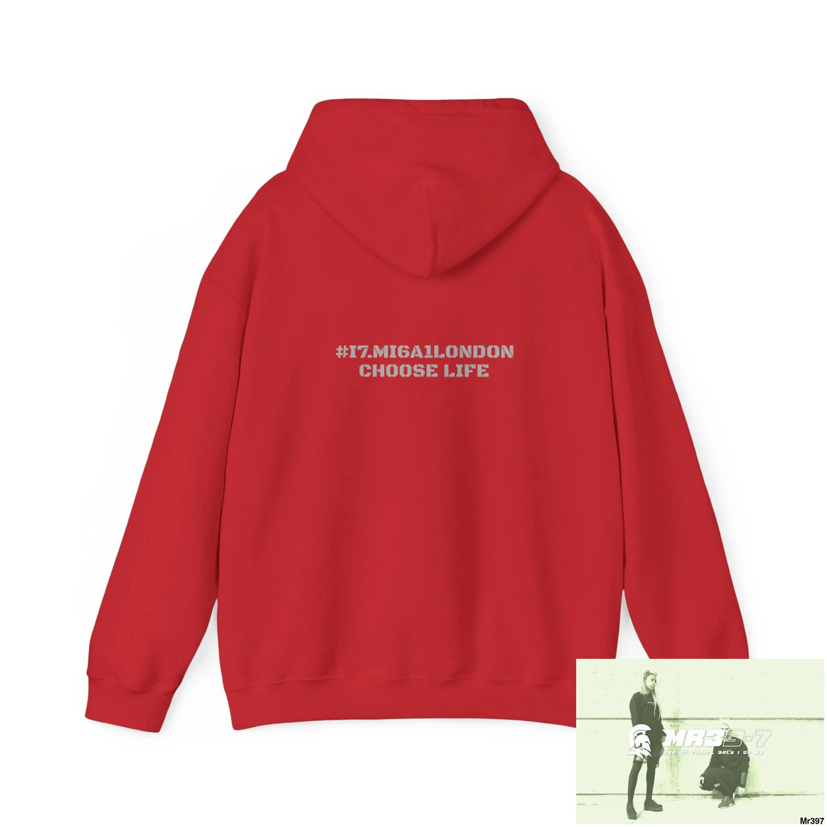 A1•Sparta I7.MI6A1London Choose Life Unisex Heavy Blend™ Hooded Sweatshirt Hoodie