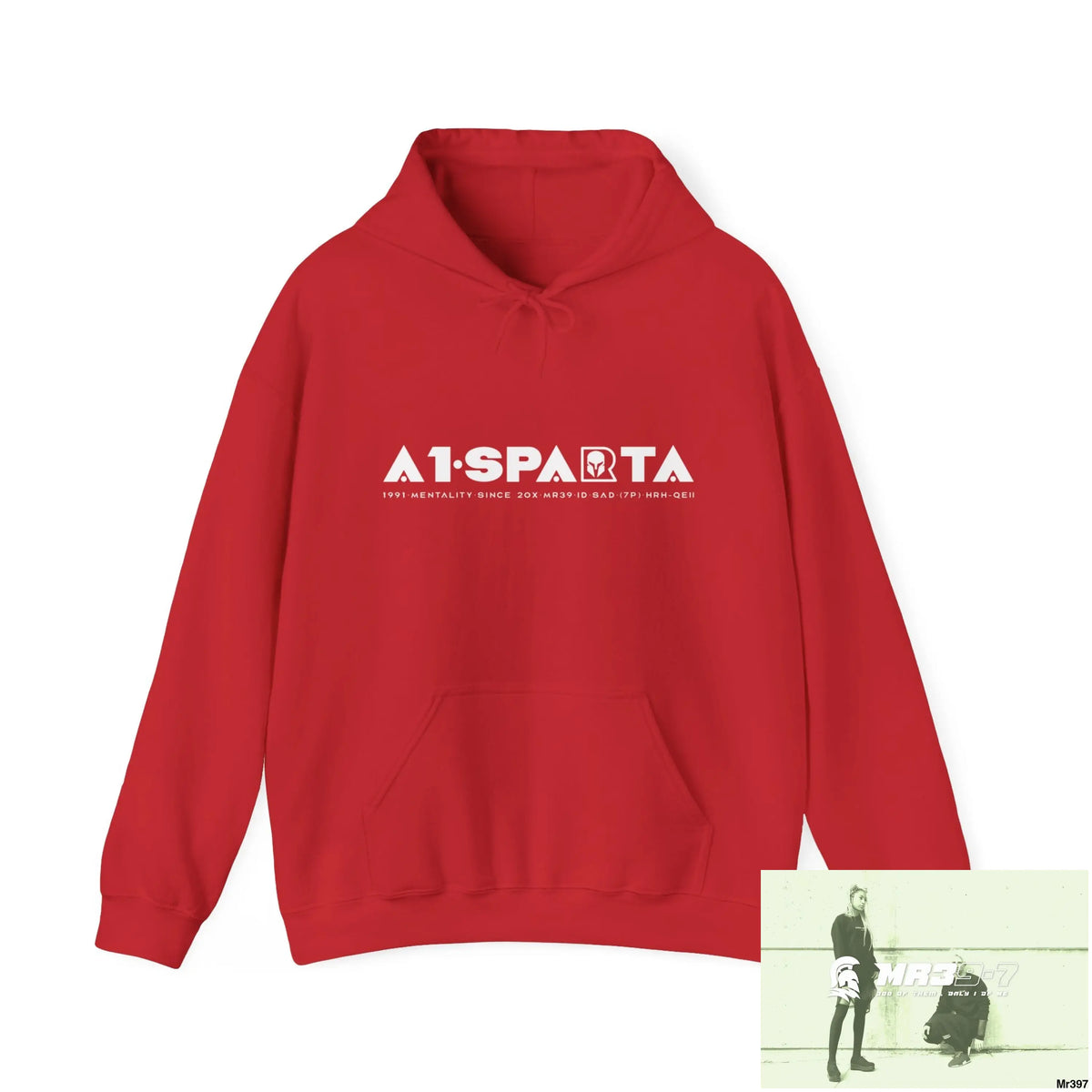 A1•Sparta I7.MI6A1London Choose Life Unisex Heavy Blend™ Hooded Sweatshirt Red / M Hoodie