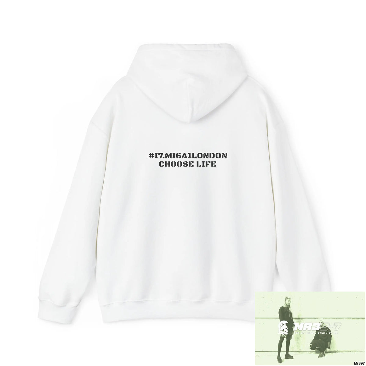 A1•Sparta I7MI6A1London Choose Life Unisex Heavy Blend™ Hooded Sweatshirt Hoodie