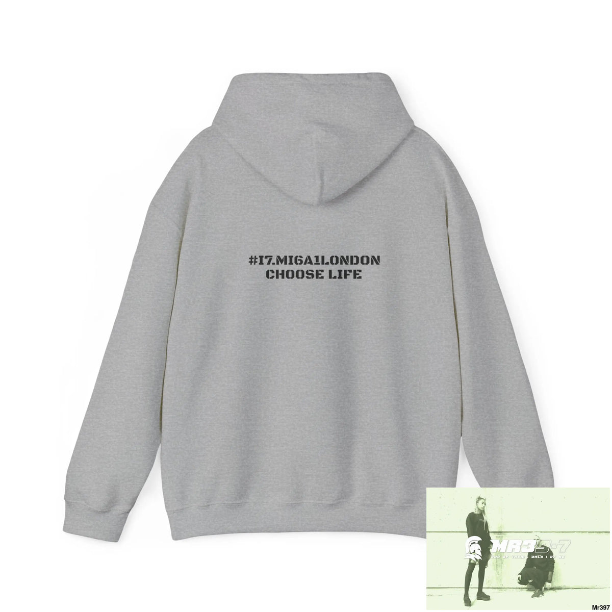 A1•Sparta I7MI6A1London Choose Life Unisex Heavy Blend™ Hooded Sweatshirt Hoodie