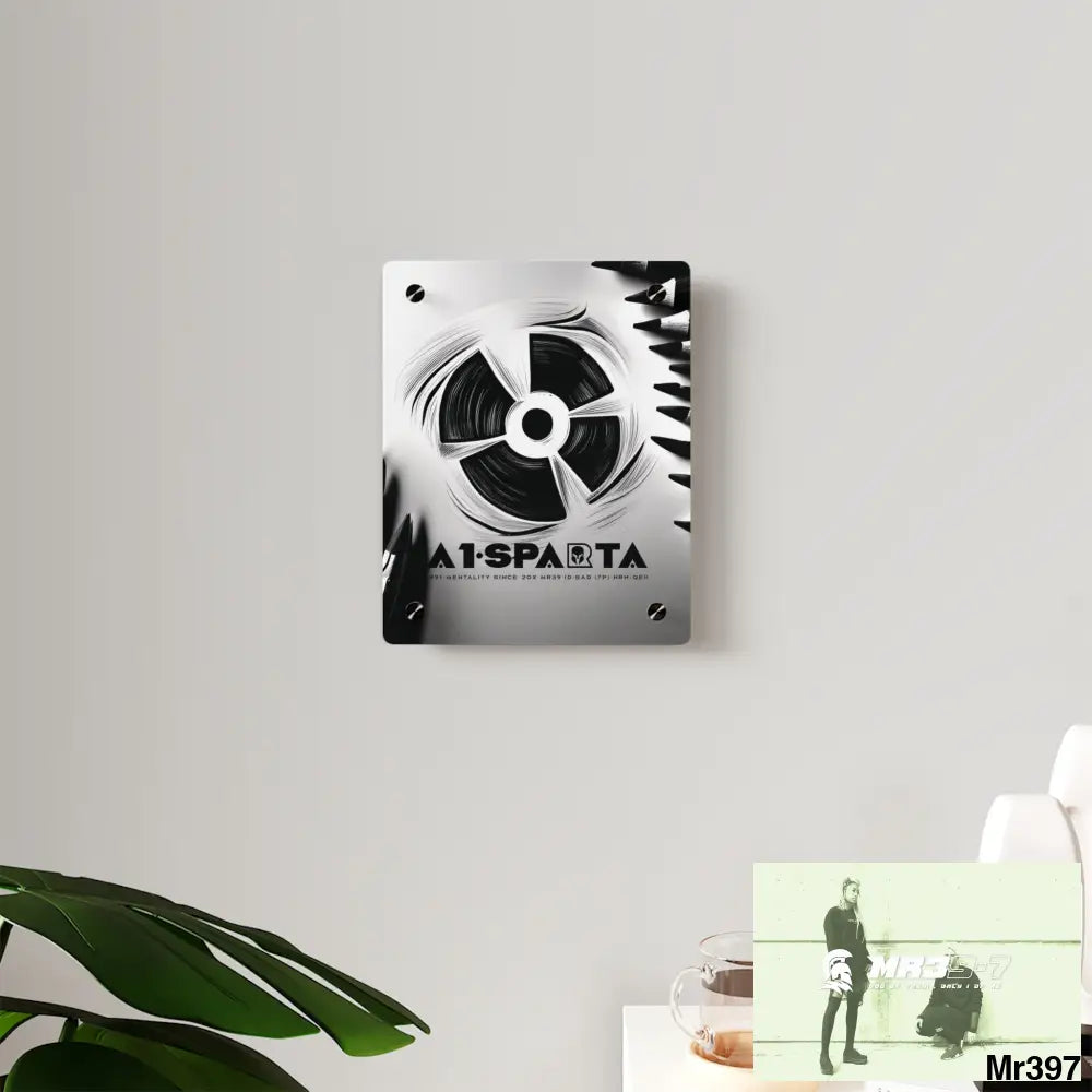 A1-Sparta in blind 2014 Military G Radiation blast Acrylic Wall Art Panels Home Decor