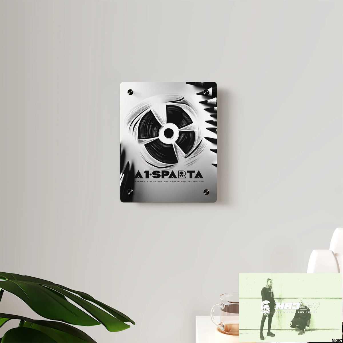 A1-Sparta in blind 2014 Military G Radiation blast Acrylic Wall Art Panels Home Decor