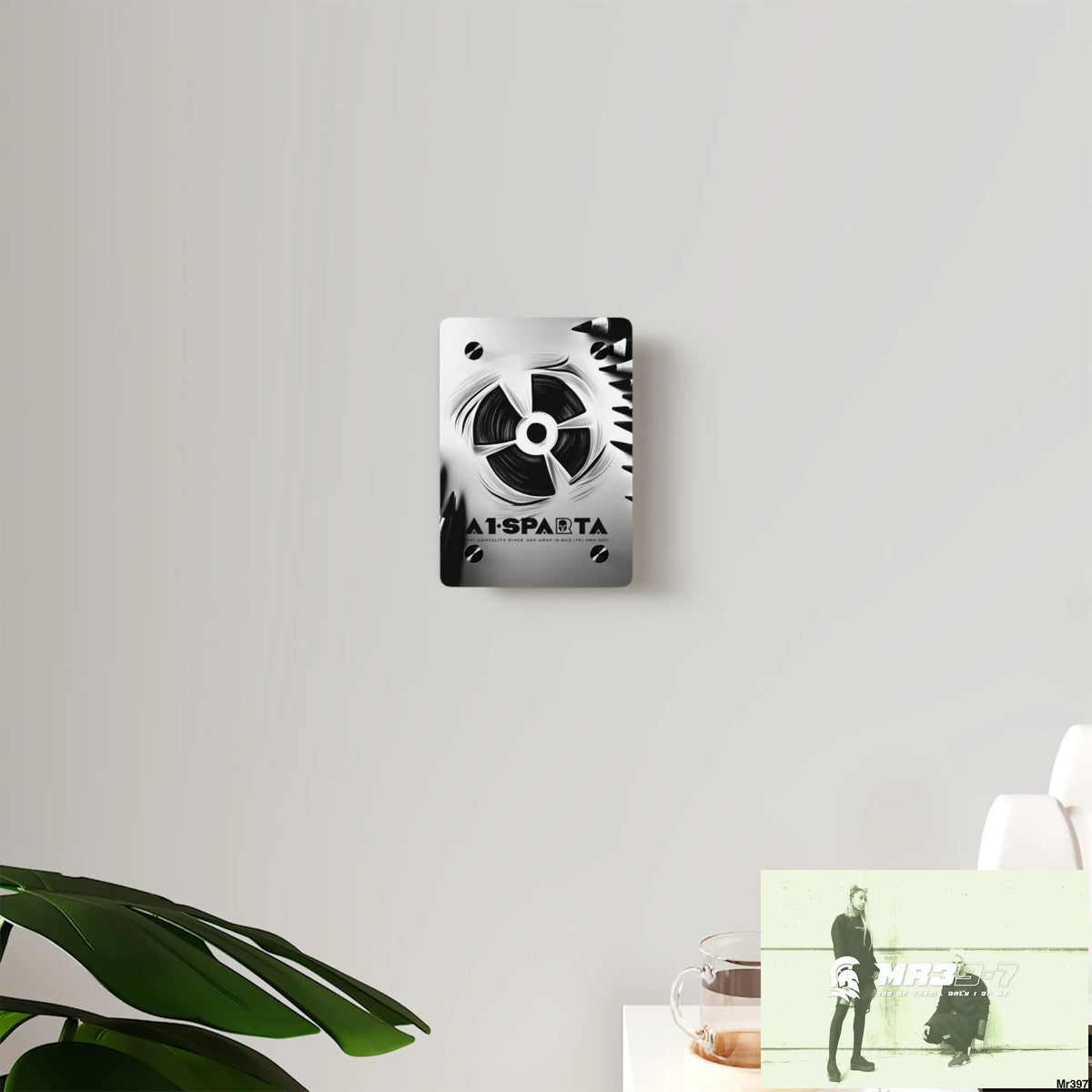 A1-Sparta in blind 2014 Military G Radiation blast Acrylic Wall Art Panels Home Decor