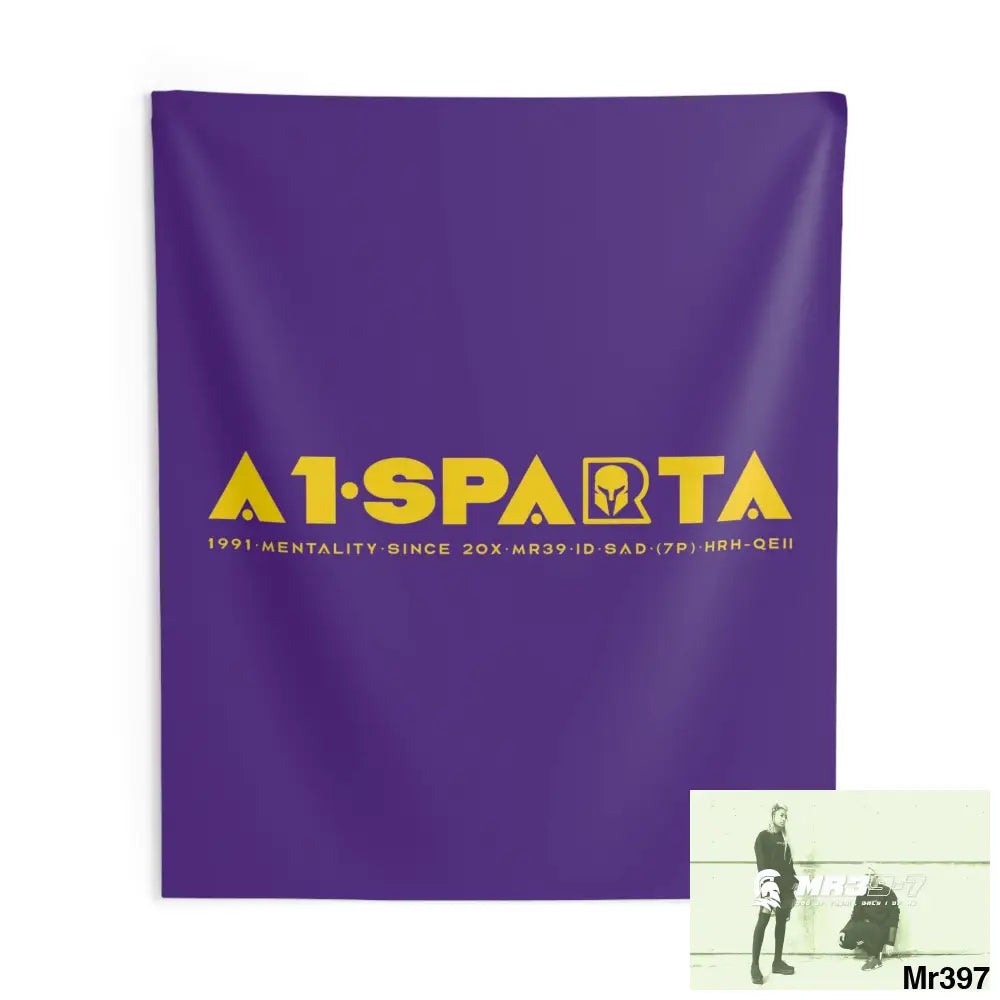 A1-Sparta Indoor Wall Tapestries 88’’ × 104’’ Home Decor