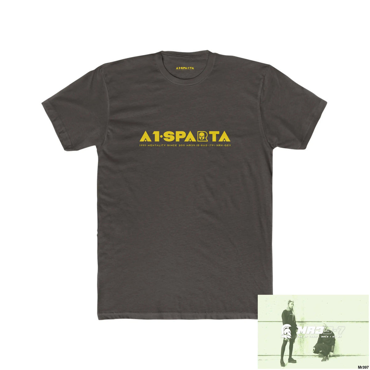A1•Sparta Kenya 2015 Mombasa Airport Top Thai Organised Crime Men’s Cotton Crew Tee Solid Dark Chocolate / S T-Shirt
