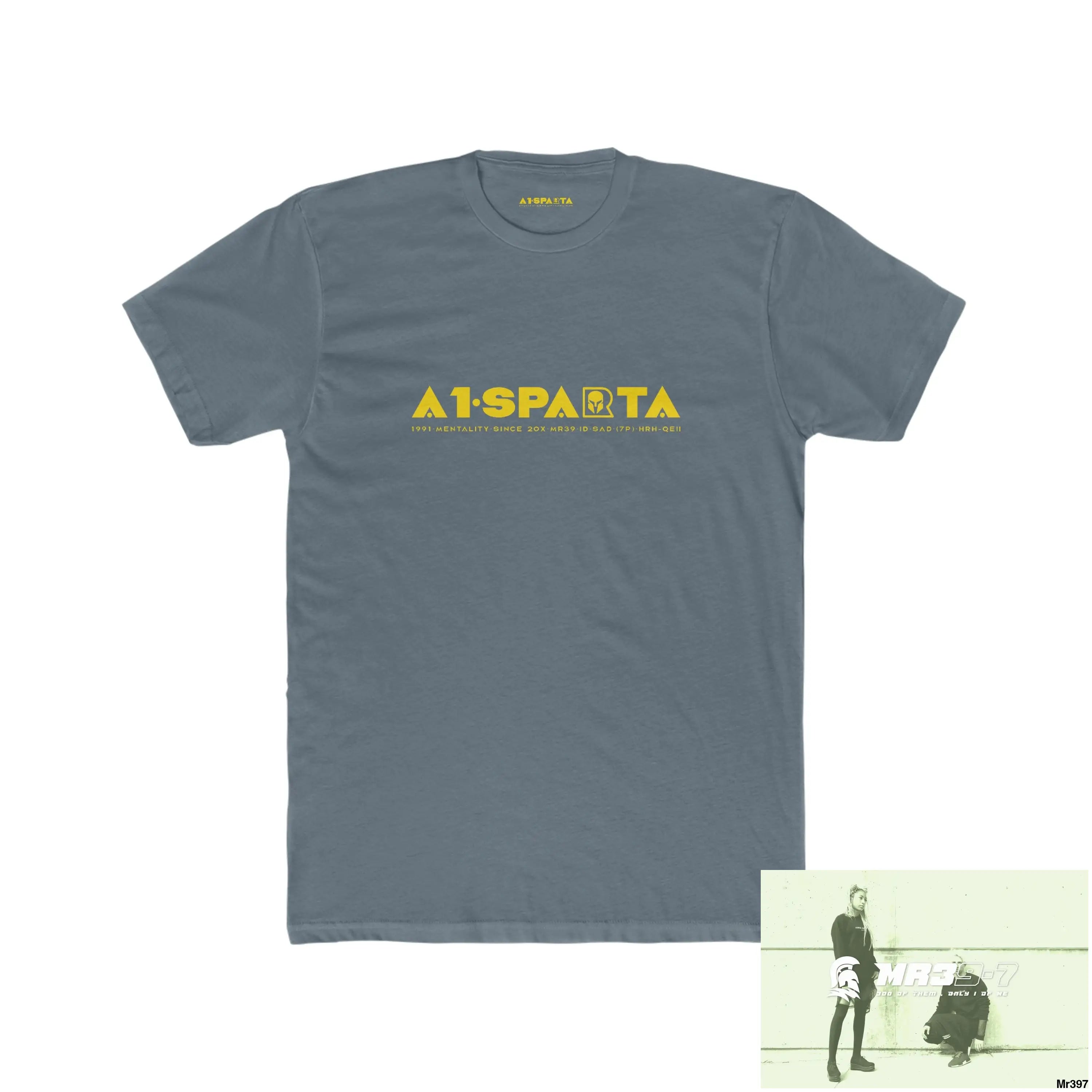 A1•Sparta Kenya 2015 Mombasa Airport Top Thai Organised Crime Men’s Cotton Crew Tee Solid Indigo / S T-Shirt