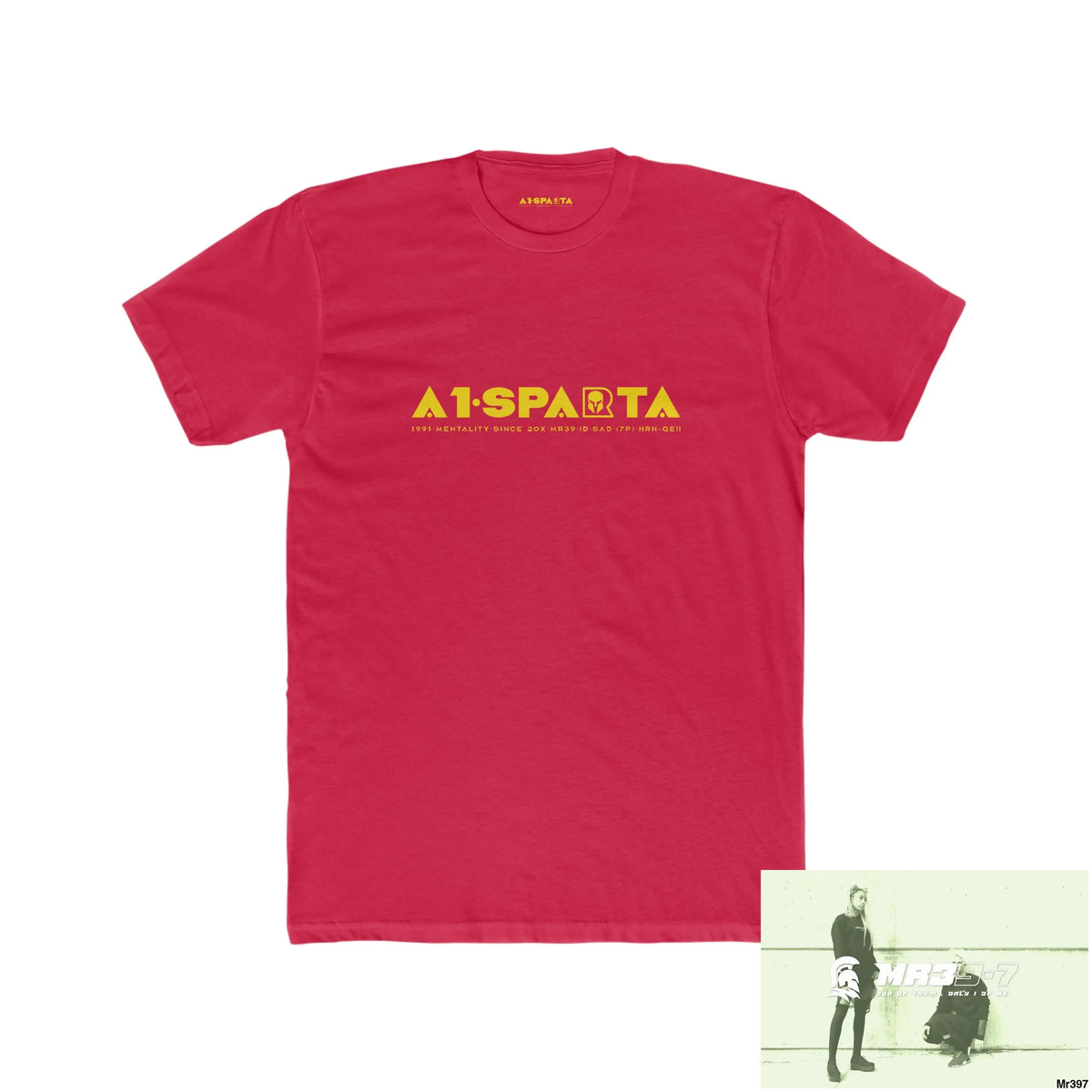 A1•Sparta Kenya 2015 Mombasa Airport Top Thai Organised Crime Men’s Cotton Crew Tee Solid Red / XS T-Shirt