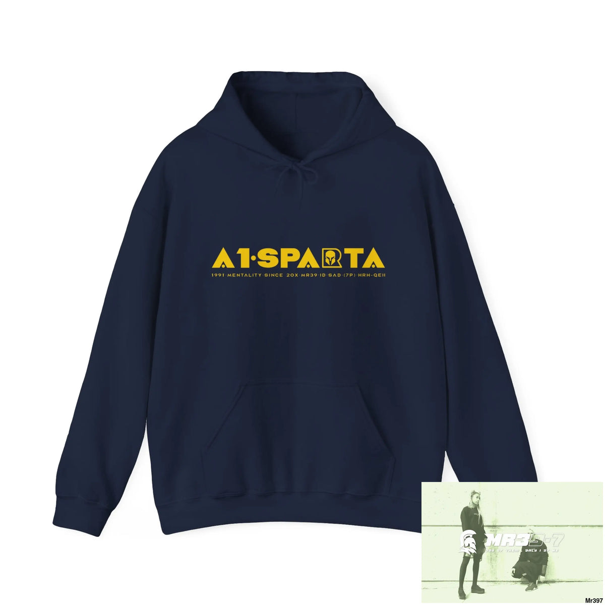 A1•Sparta Kenya 2015 Mombasa Airport Top Thai Tactical Trap Unisex Heavy Blend™ Hooded Sweatshirt Navy / S Hoodie