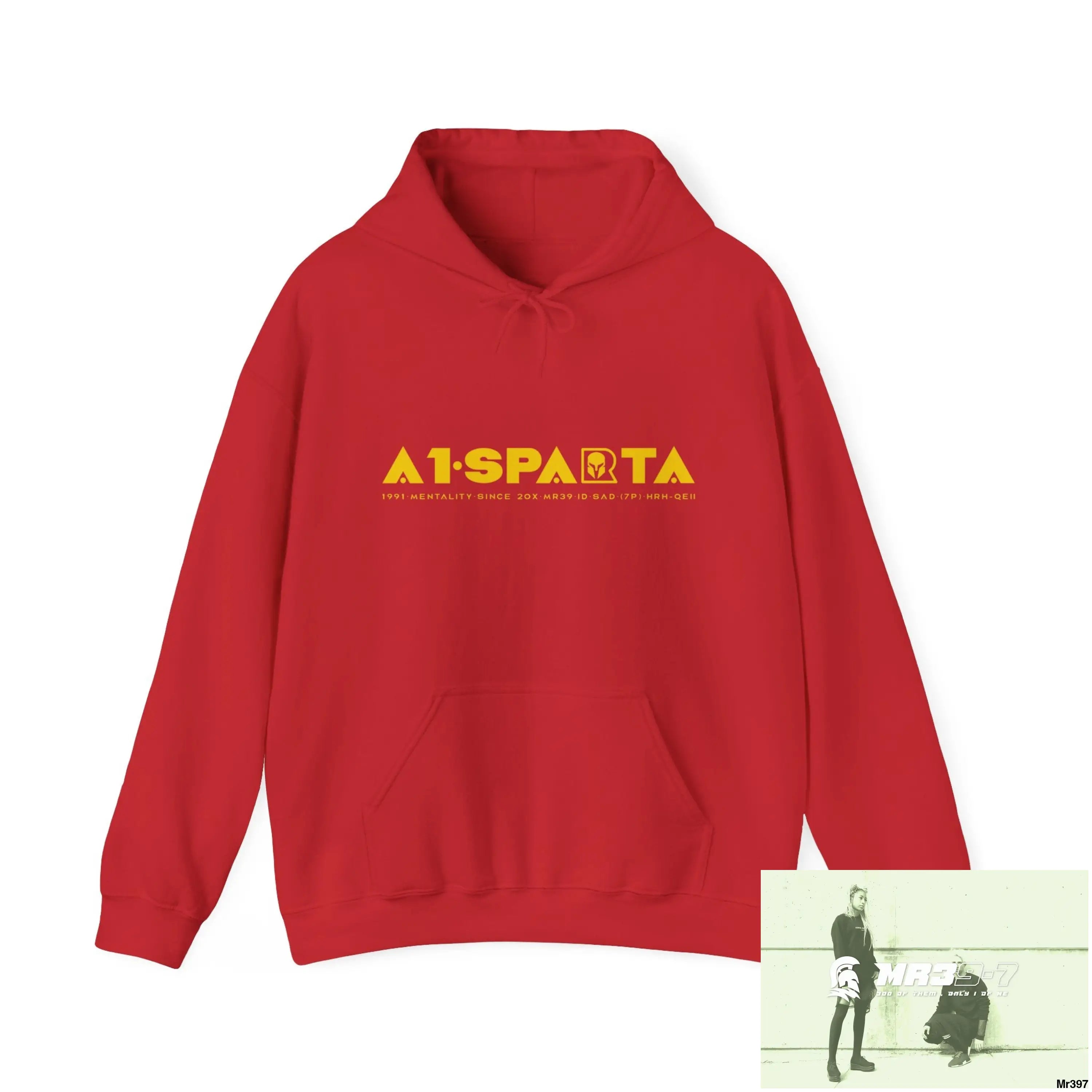 A1•Sparta Kenya 2015 Mombasa Airport Top Thai Tactical Trap Unisex Heavy Blend™ Hooded Sweatshirt Red / M Hoodie