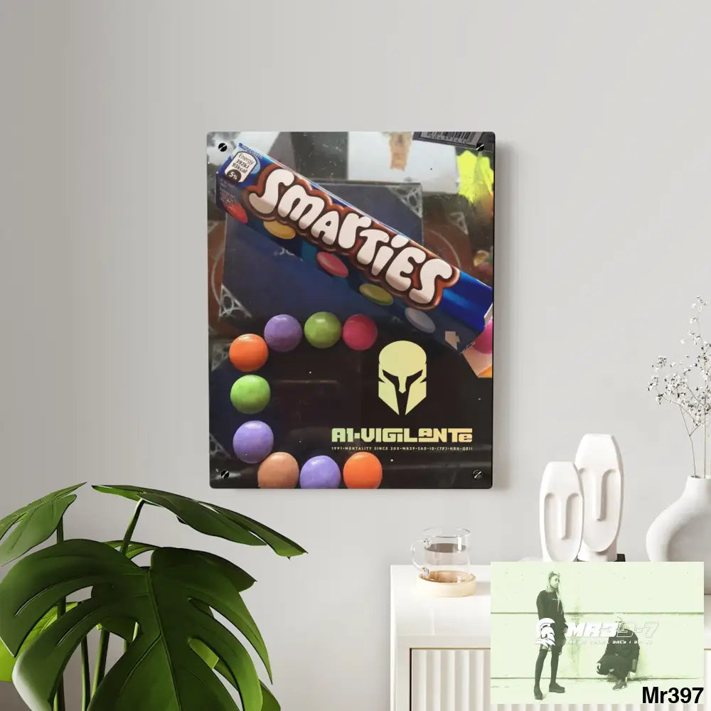 A1-Sparta Kenya into Barmouth 2015 off train 2015.C3D Smarties Acrylic Wall Art Panel Home Decor