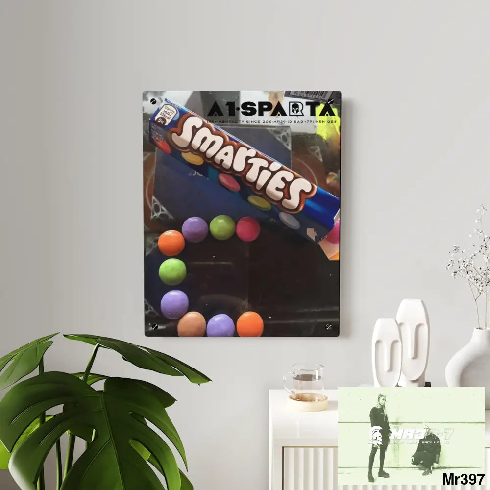 A1-Sparta Kenya into Barmouth 2015 off train 2015.C3D Smarties Acrylic Wall Art Panel Home Decor