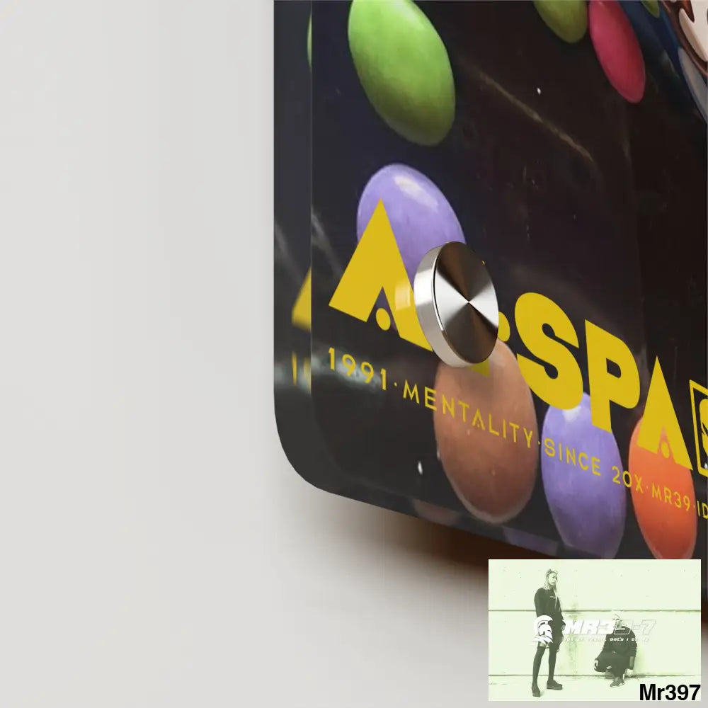 A1-Sparta Kenya into Barmouth Off Train 2015 C3D Smarties Acrylic Wall Art Panels Home Decor