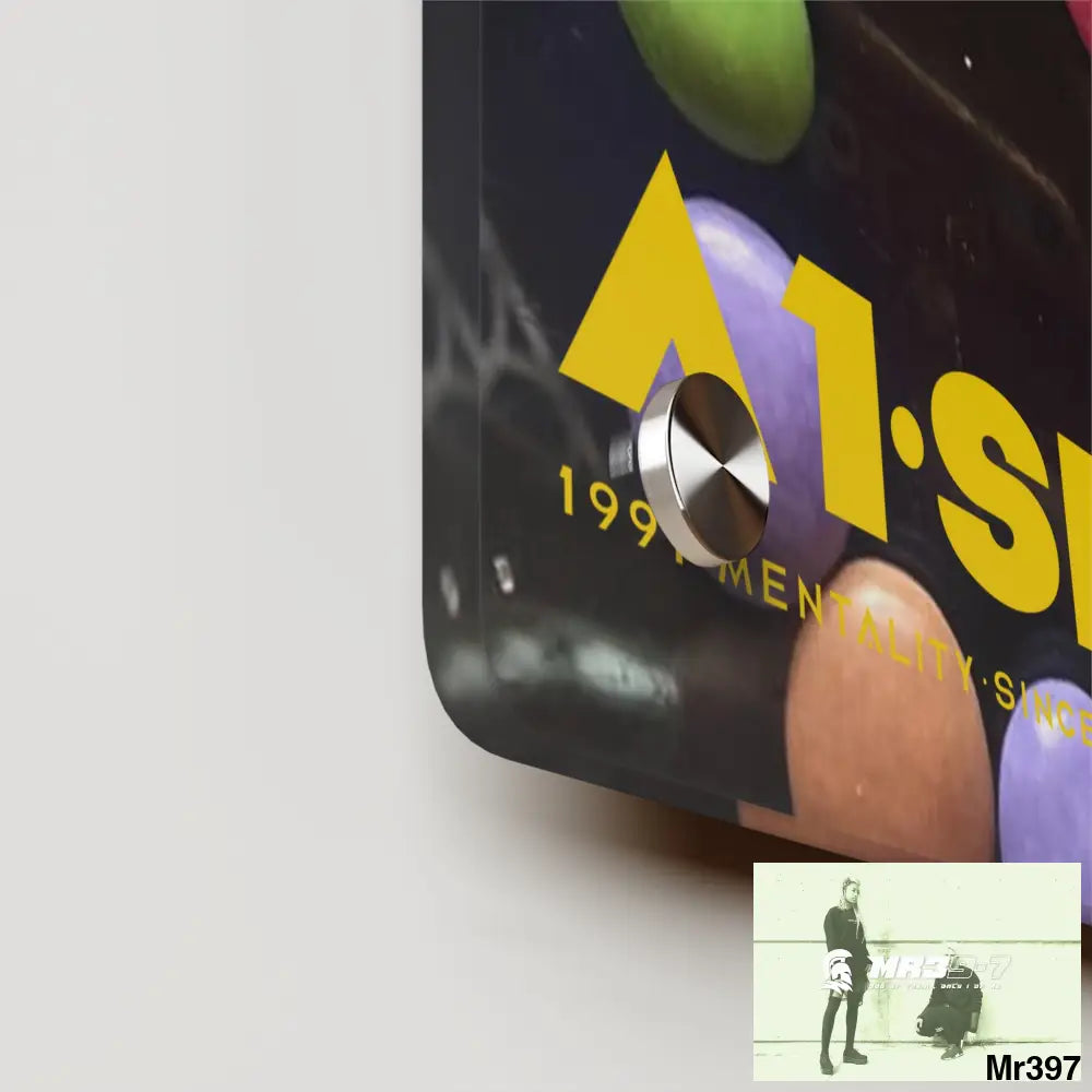 A1-Sparta Kenya into Barmouth Off Train 2015 C3D Smarties Acrylic Wall Art Panels Home Decor