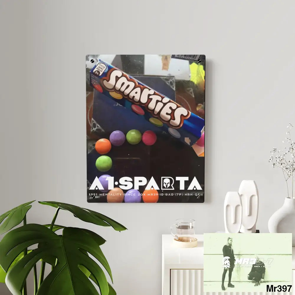 A1-Sparta Kenya into Barmouth Off Train 2015 C3D Smarties Acrylic Wall Art Panels Home Decor