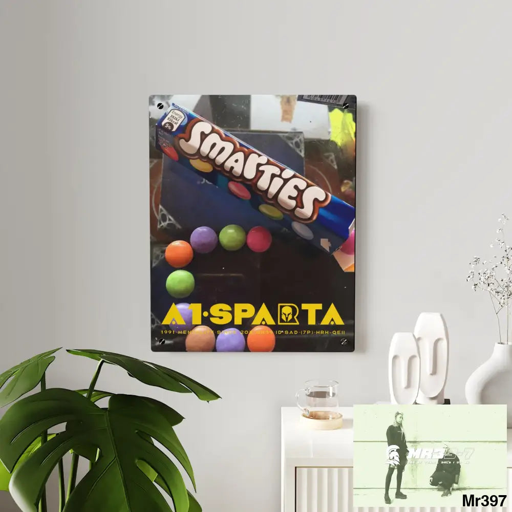 A1-Sparta Kenya into Barmouth Off Train 2015 C3D Smarties Acrylic Wall Art Panels Home Decor