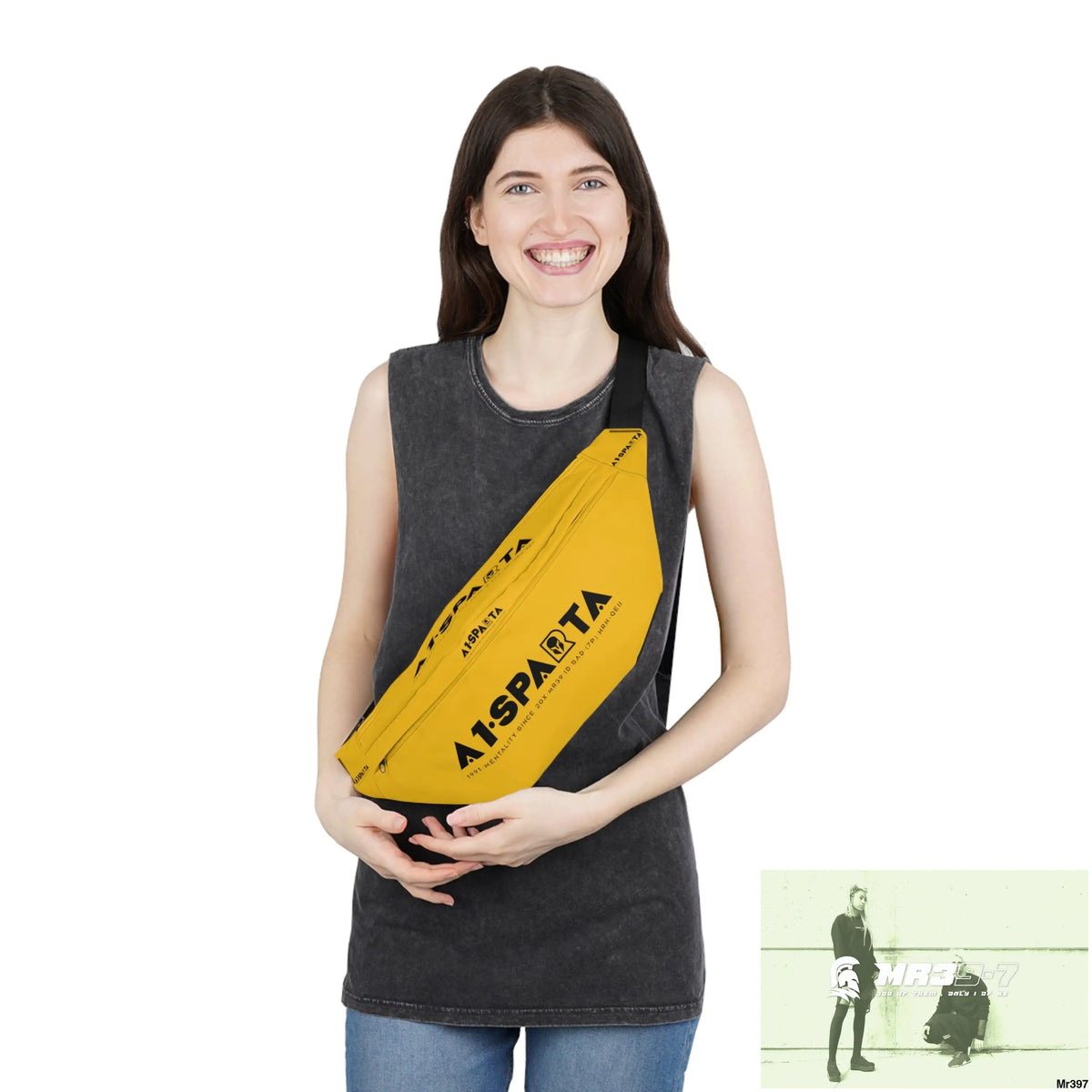 A1.Sparta Large Fanny Pack 8’’ × 9’’ × 4’’ Bags