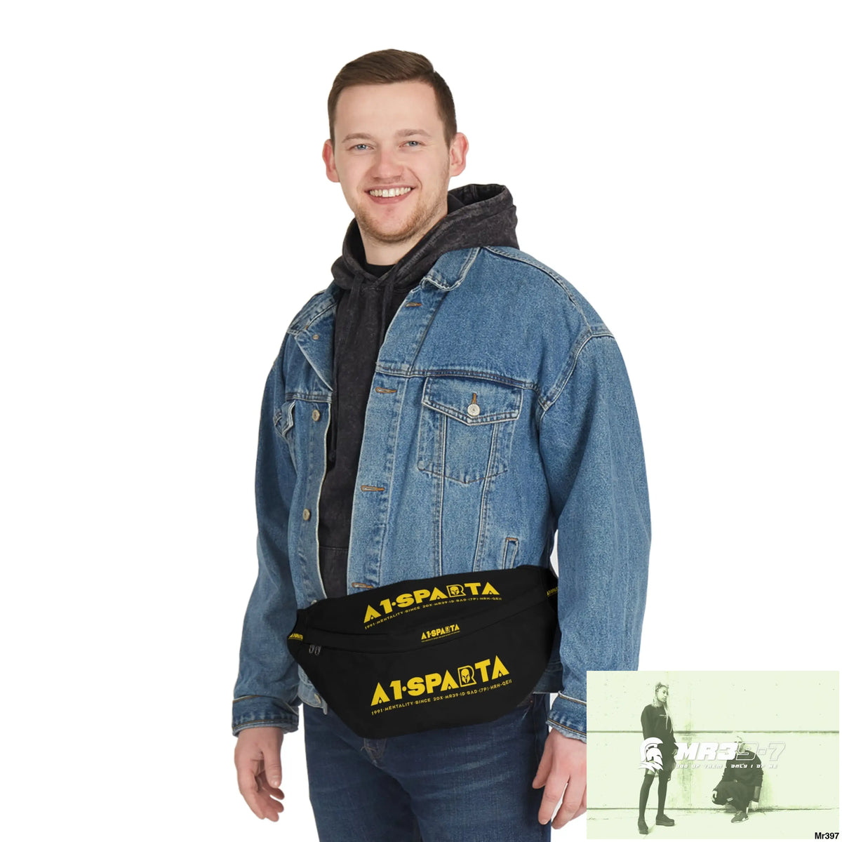 A1- Sparta Large Fanny Pack 8’’ × 9’’ × 4’’ Bags