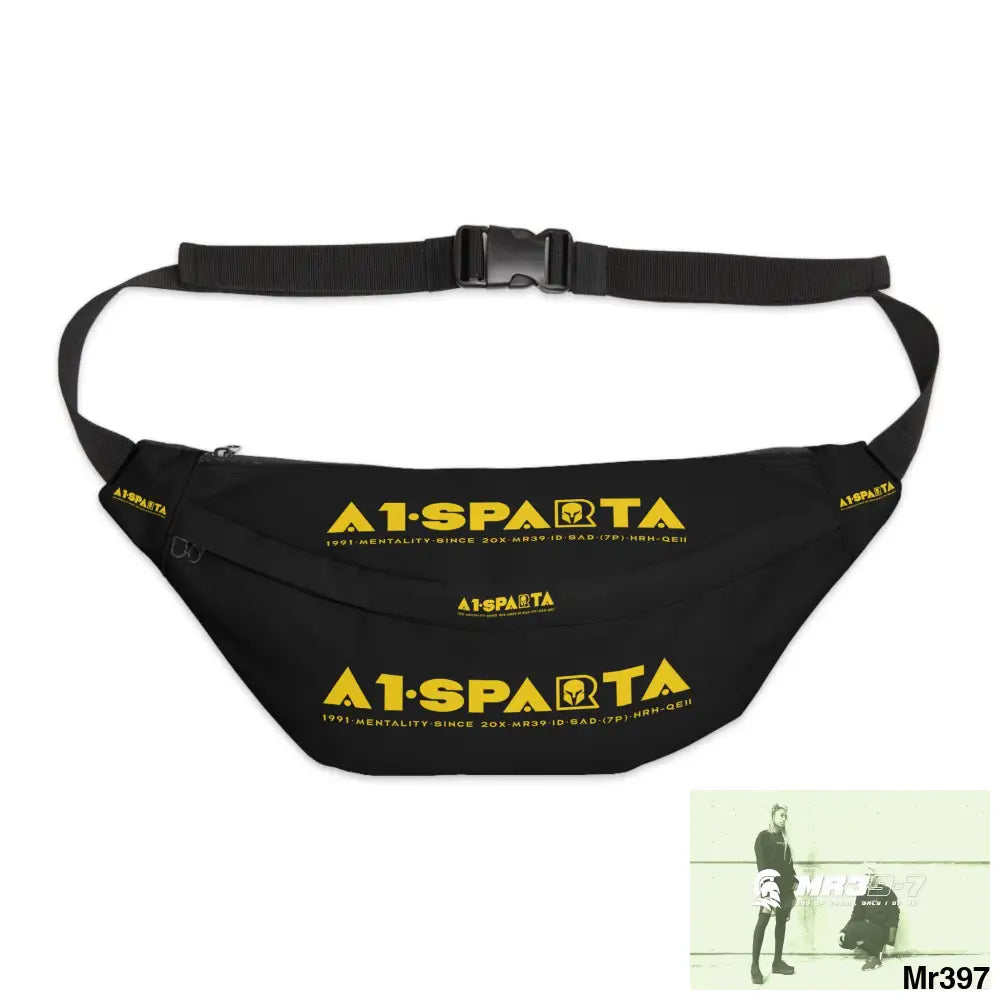 A1- Sparta Large Fanny Pack 8’’ × 9’’ × 4’’ Bags