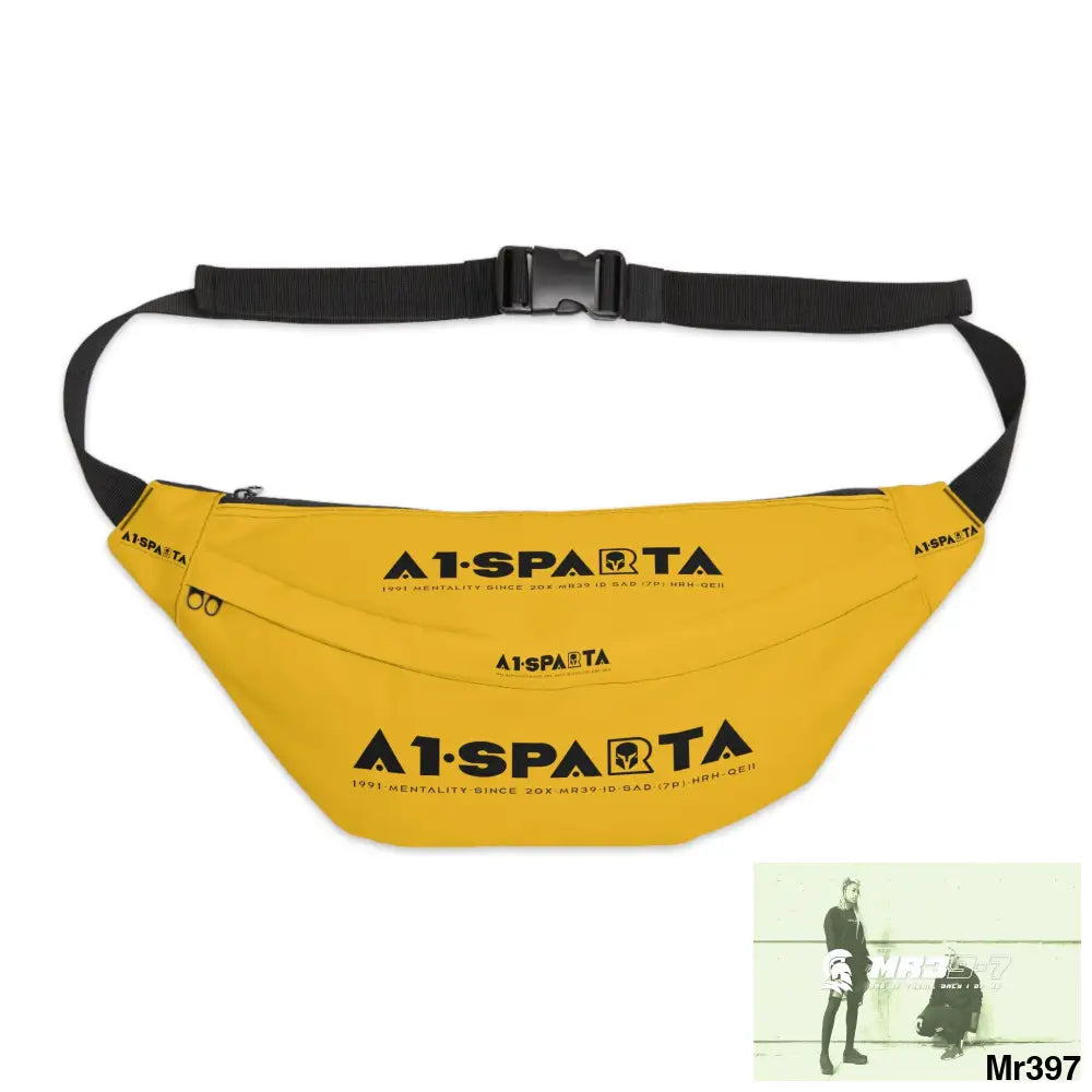 A1.Sparta Large Fanny Pack 8’’ × 9’’ × 4’’ Bags