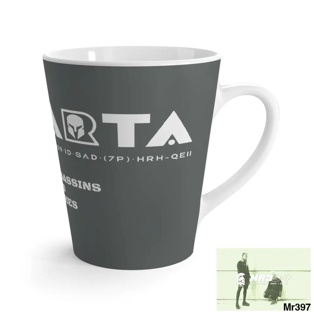 A1•Sparta Latte Mug I see the Assassins failed 5 counties 12oz Mug
