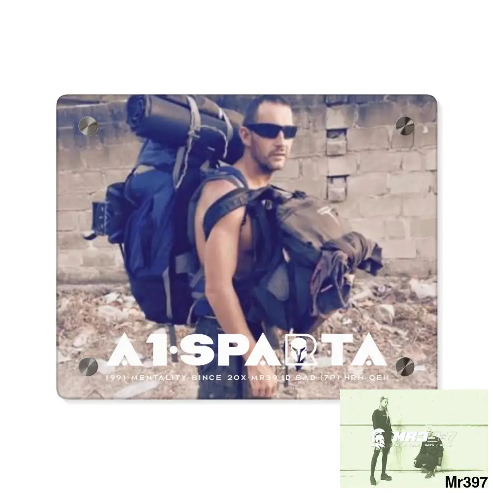 A1-Sparta leaving Tanzania heading back to Kenya 2015 Acrylic Wall Art Panels 10″ x 8″ (Horizontal) / 0.25’’ Home Decor