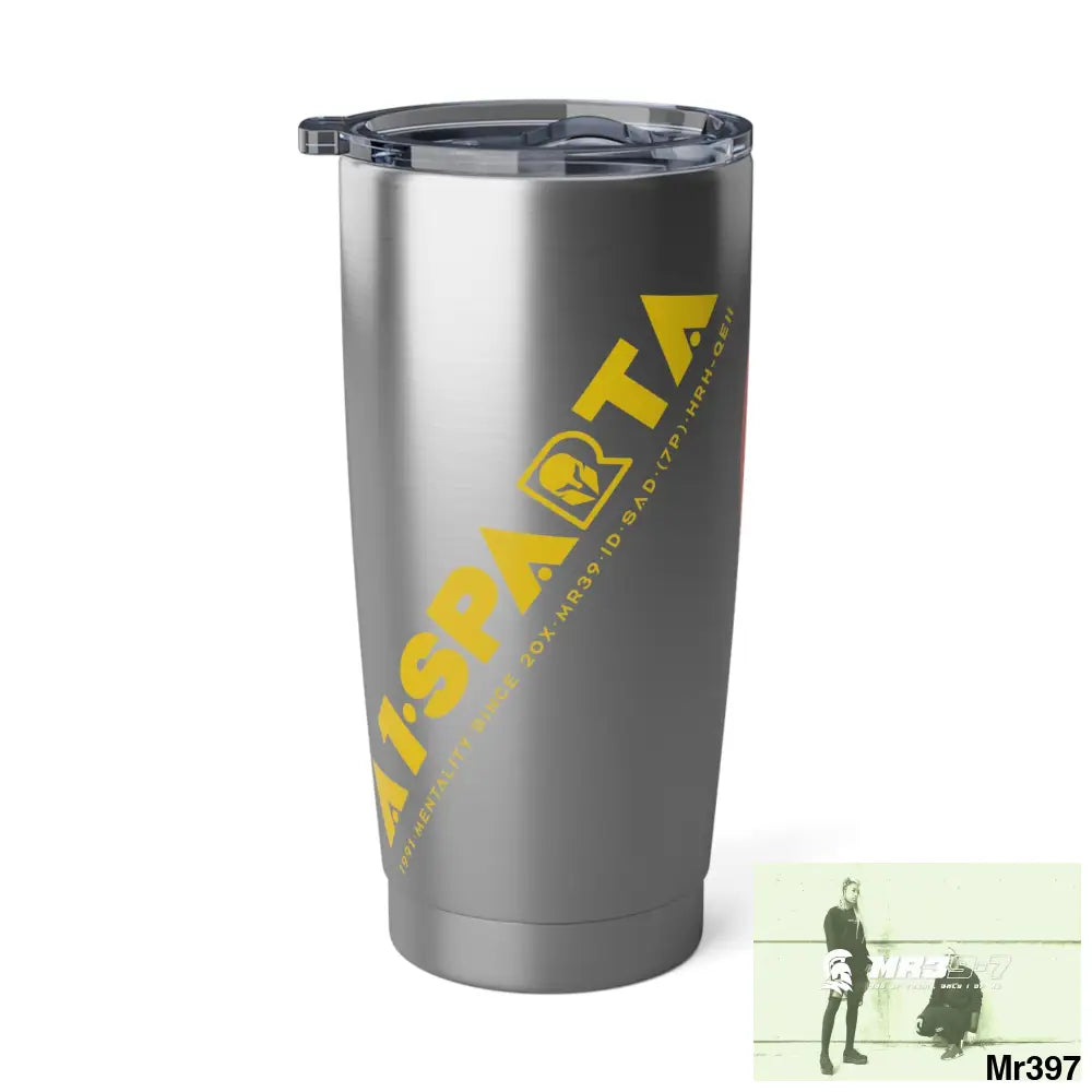 A1•Sparta Love Vagabond 20oz Tumbler 20oz / Silver Mug