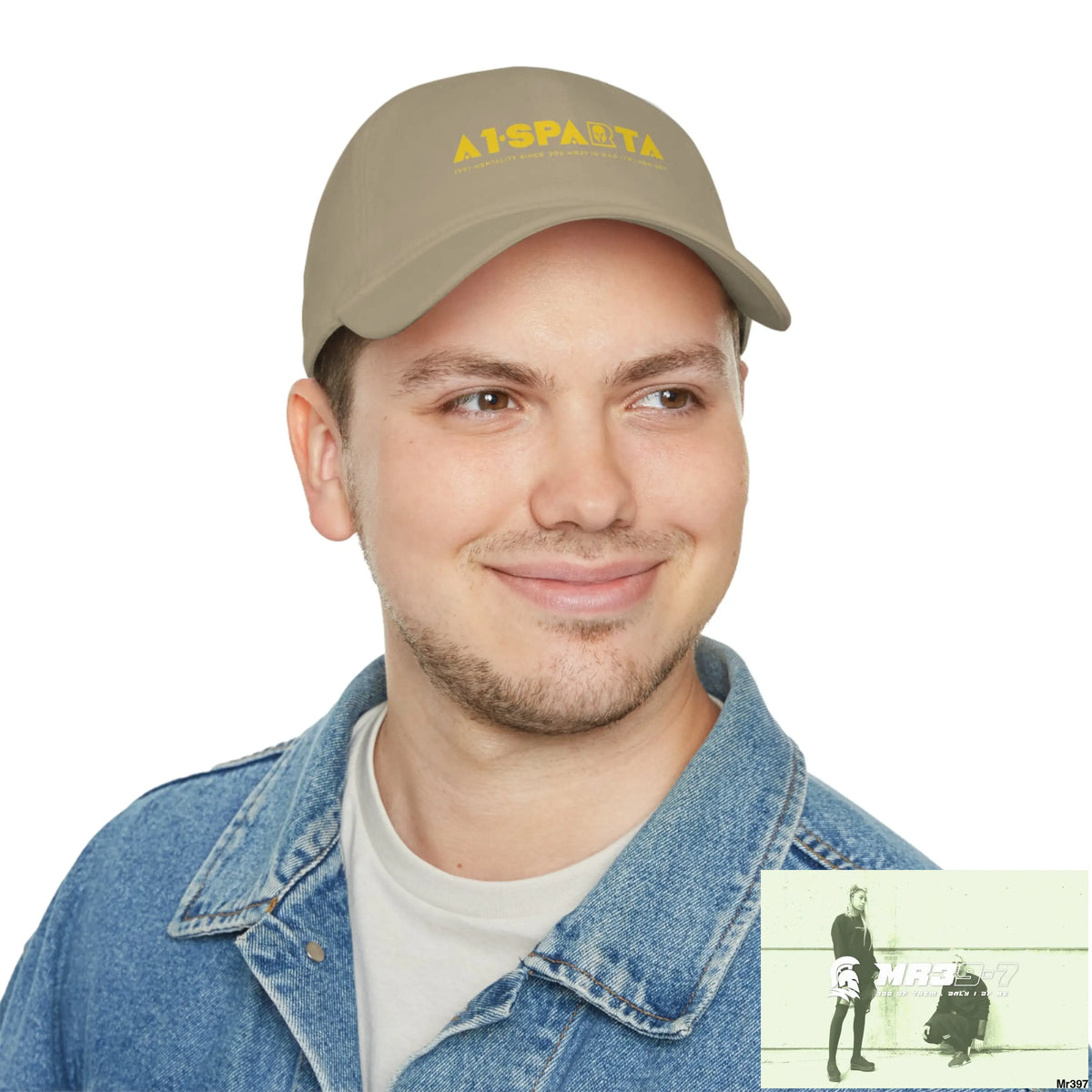 A1.Sparta Low Profile Baseball Cap Khaki / One size Hats