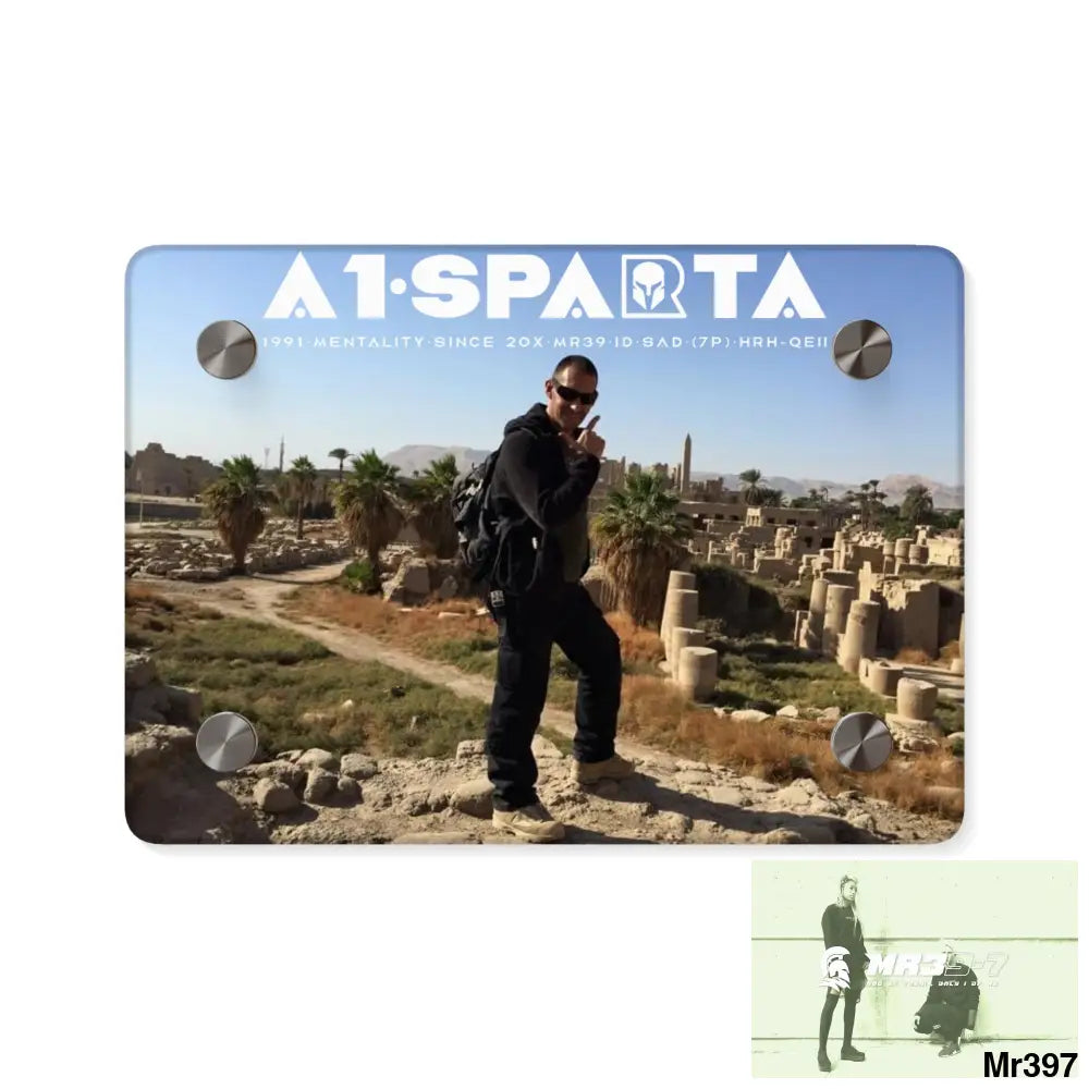 A1-Sparta Luxor Temples heading to Kenya • Acrylic Wall Art Panels Home Decor