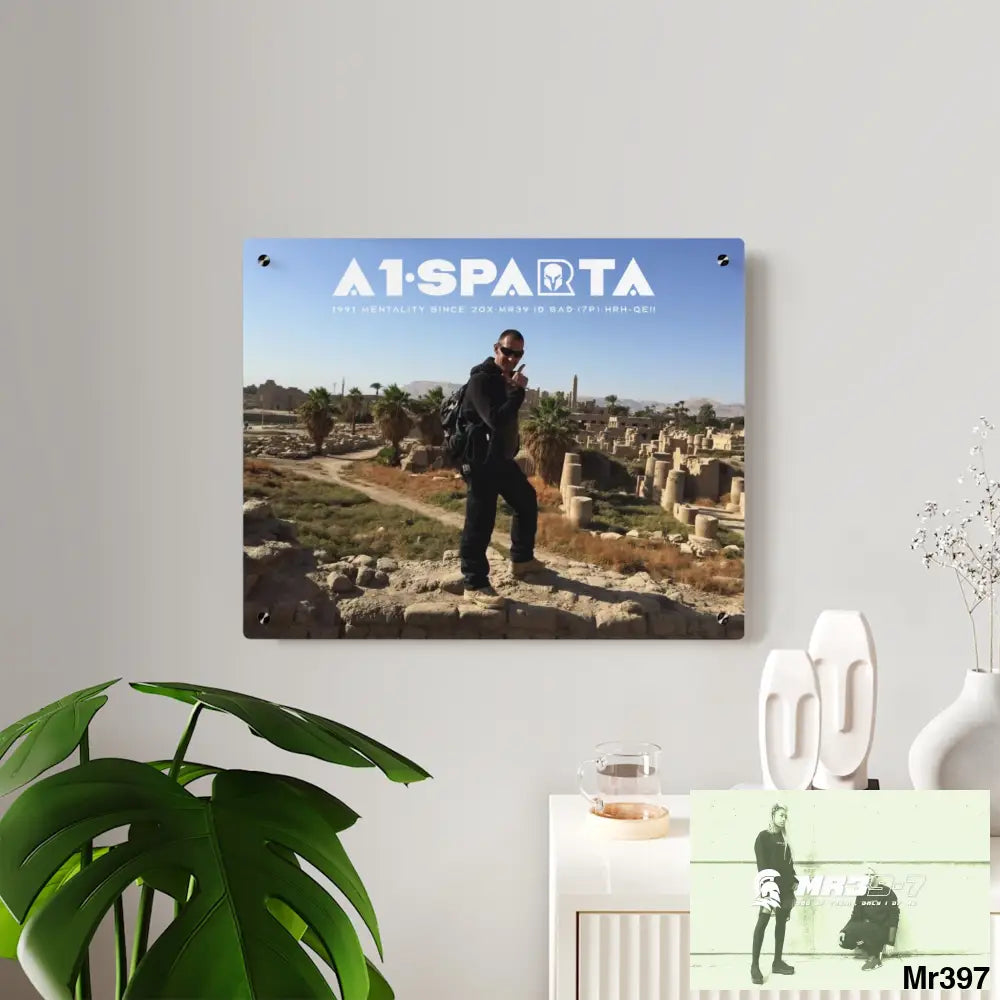 A1-Sparta Luxor Temples heading to Kenya • Acrylic Wall Art Panels Home Decor