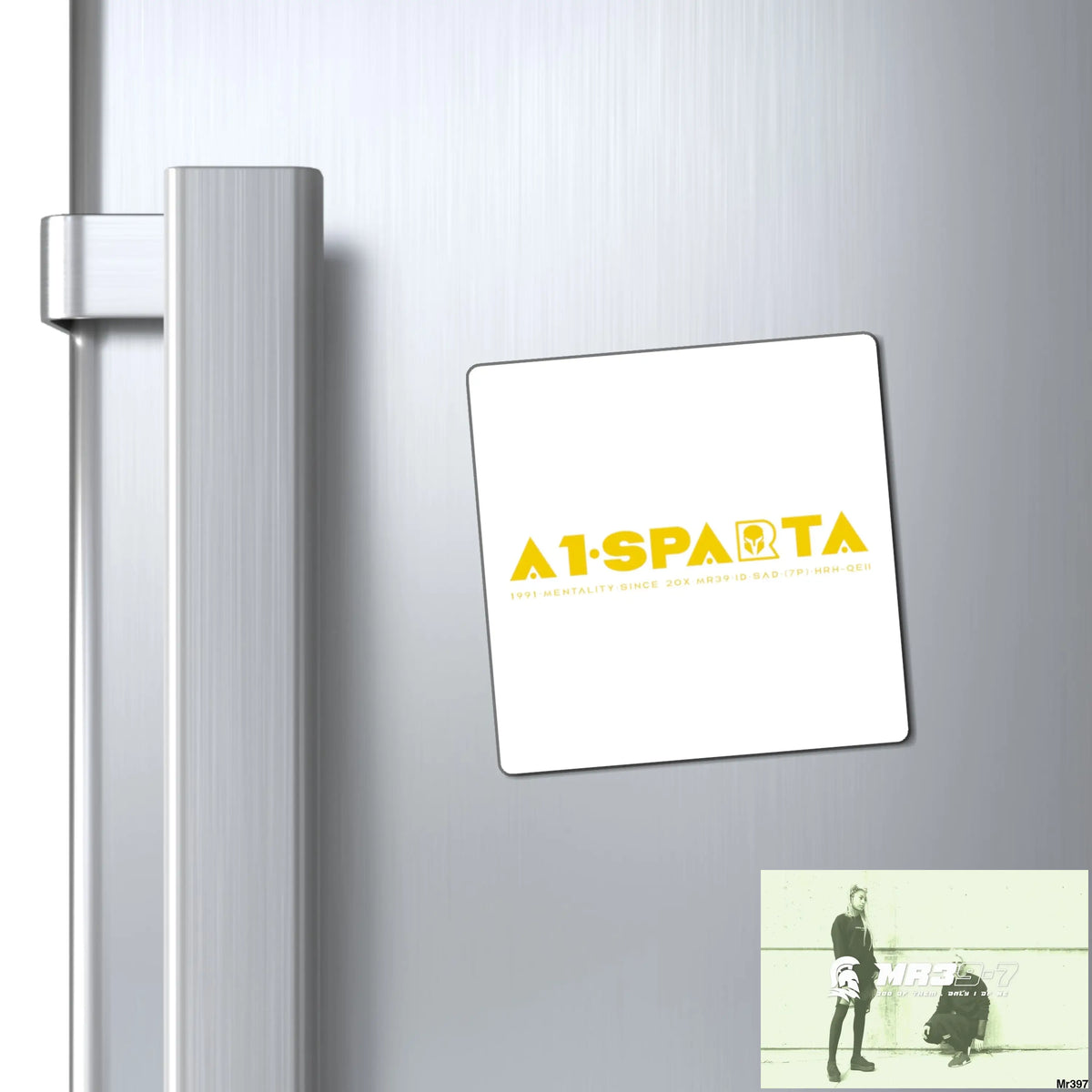 A1.Sparta Magnet 3’’ × 3’’ Paper products