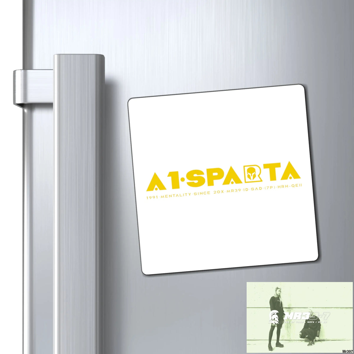 A1.Sparta Magnet 4’’ × 4’’ Paper products